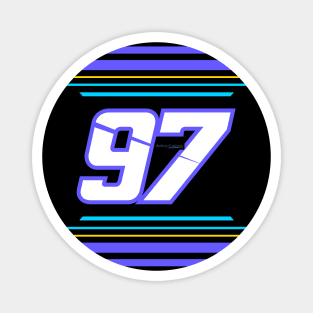 Shane van Gisbergen #97 2024 NASCAR Design Magnet